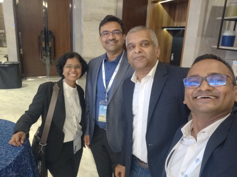 Dr Praveen Kammar & Team at NATCON IASO 2022 - Madurai