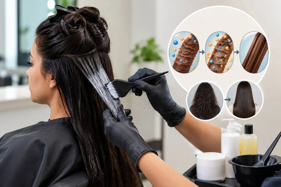 Hair Straightening Chemicals What Are They and How Do They Work